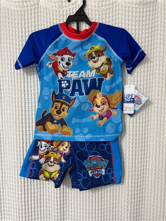 Nickelodeon Other - Paw Patrol Kids' Blue Team Paw UPF 50+ Swim Set